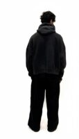 Hoodie Oversized Washed Black