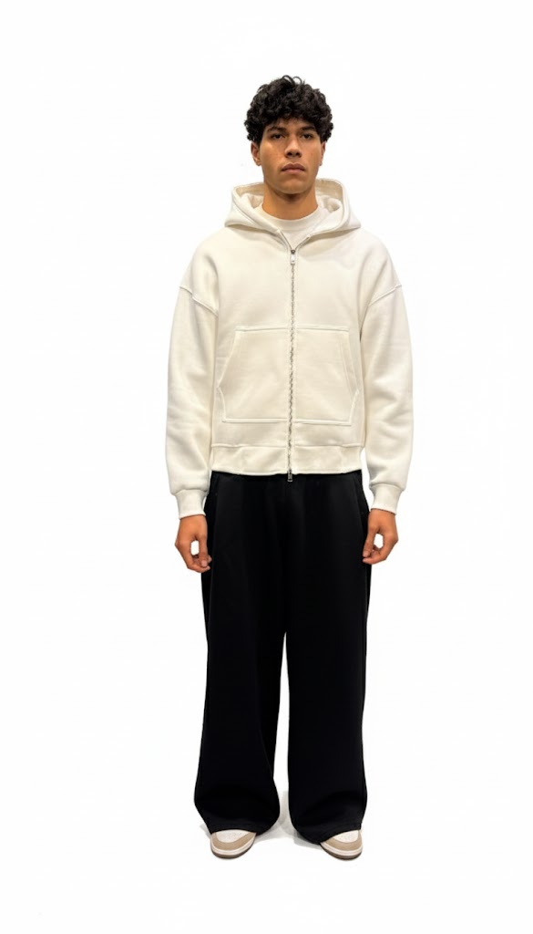 Hoodie Boxy Fit 2ZIP