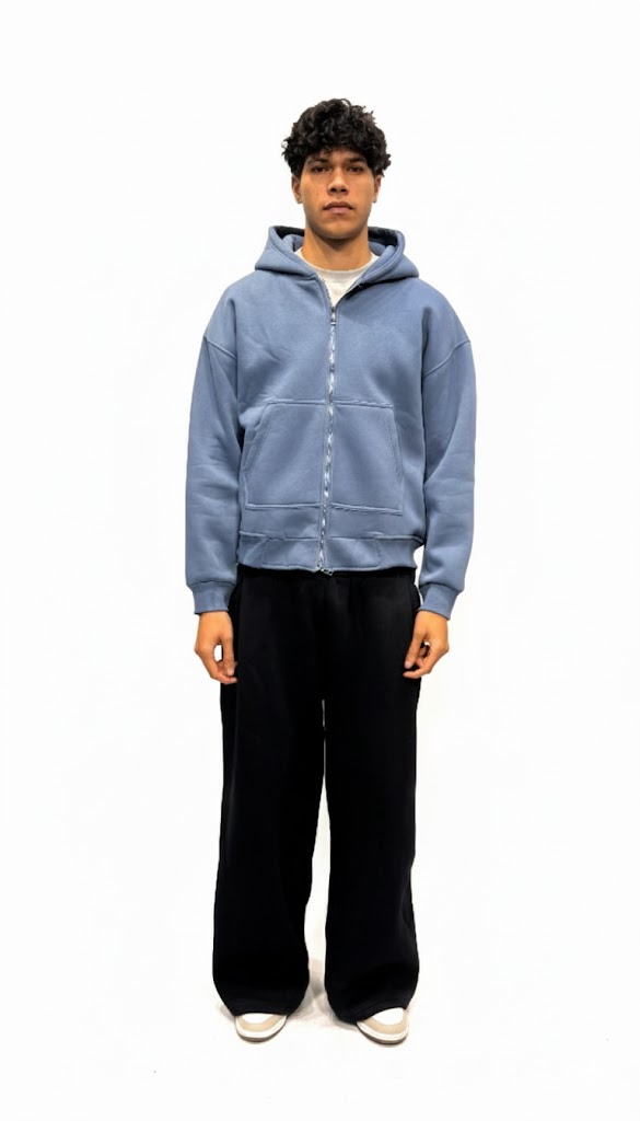 Hoodie Boxy Fit 2ZIP