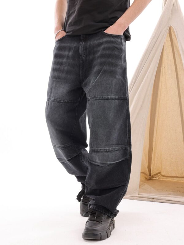 BALLON DENIM IN WASHED BLACK